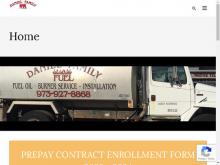 Daniel Family Fuel Inc, NJ screenshot