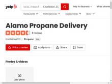 Alamo Propane Delivery, TX screenshot