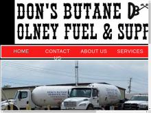 Don's Butane Service, TX screenshot